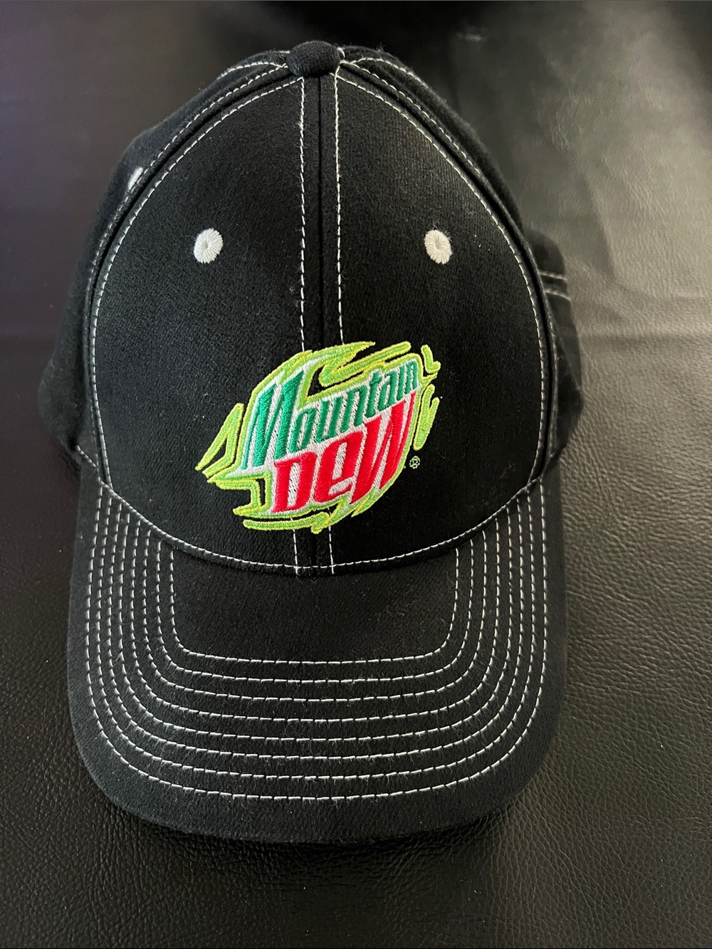 Black Mountain Dew Fitted Cap 90s